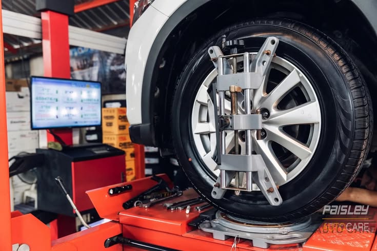 Laser Wheel Alignment Front